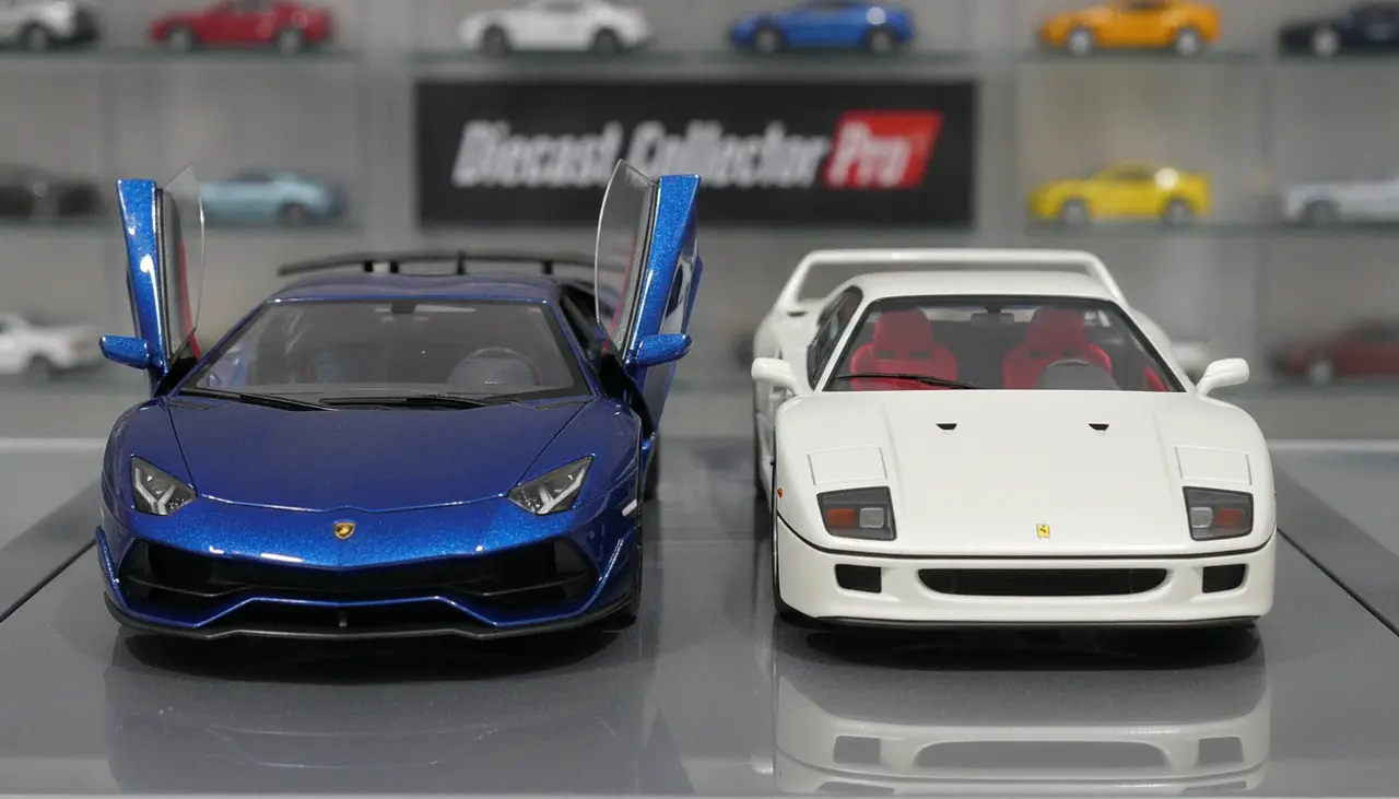 Autoart vs. Kyosho: Which Premium Brand Wins the 1:18 Battle? visual summary