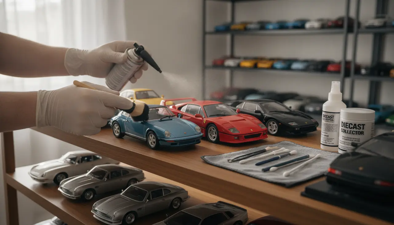 How to Clean and Dust Your Models Safely: The Ultimate Preservation Guide for Diecast Collectors visual summary