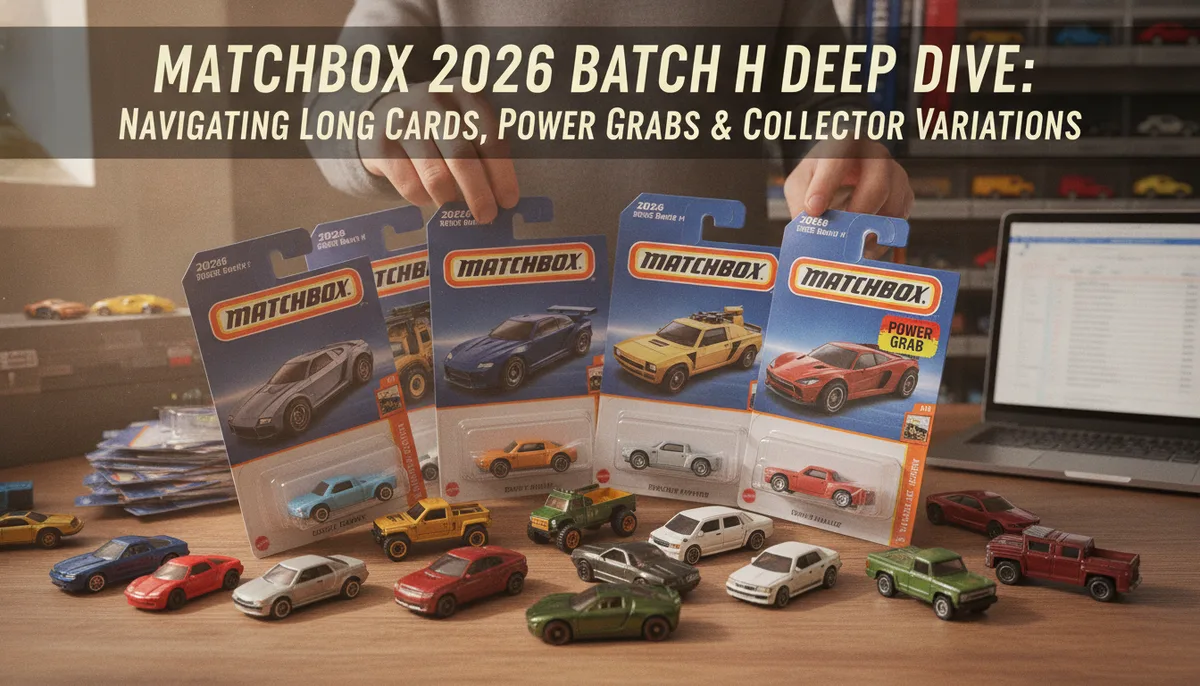 Matchbox 2026 Batch H Deep Dive: Navigating Long Cards, Power Grabs, and Collector Variations visual summary